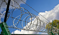 Гальванизированный колючий провод сопротивления ржавчины провода бритвы БТО 22 консертина для тюрьмы