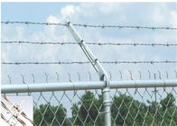 Колючая проволока безопасностью тюрьмы гальванизированная КонтинуоусТвист с загородкой звена цепи