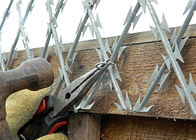 Гальванизированная сваренная сталью ячеистая сеть бритвы с типом БТО 12 лезвия 22 30