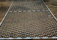 Сваренная проволочная изгородь бритвы сделанная прямым плетением лезвия сваренным совместно