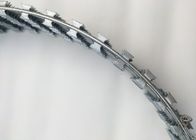 Горячее окунутое гальванизированное лезвие креста БТО-10 провода бритвы консертина не доходя