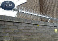 Гальванизированные острые шипы безопасностью стены для защищая ворот и загородок стен