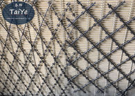Сваренный нержавеющей сталью ограждать тюрьмы ячеистой сети бритвы 304 анти- взбираясь